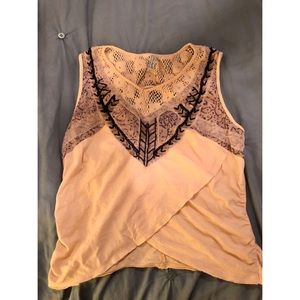 Free People Beaded Crop Top